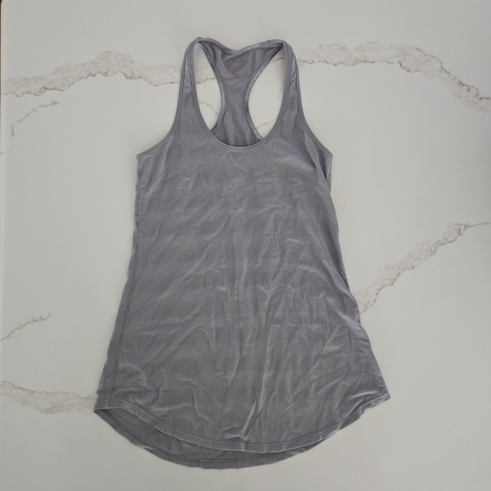 Lululemon Striped Racerback Top